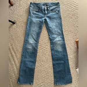 Classic Women's Blue Bootcut Jeans